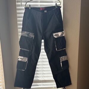 Men's Black Cargo Pants